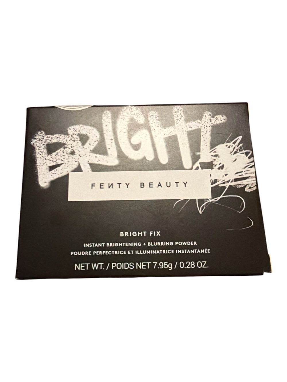 Fenty Beauty Bright Fix Instant Brightening + Blurring Powder — 04 Peach — NIB